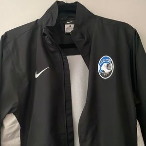 Black Nike Atalanta soccer team jacket